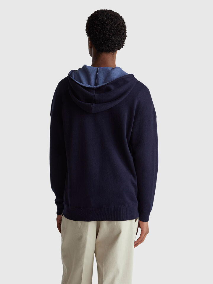 SWEATER W/HOOD Men image number 2